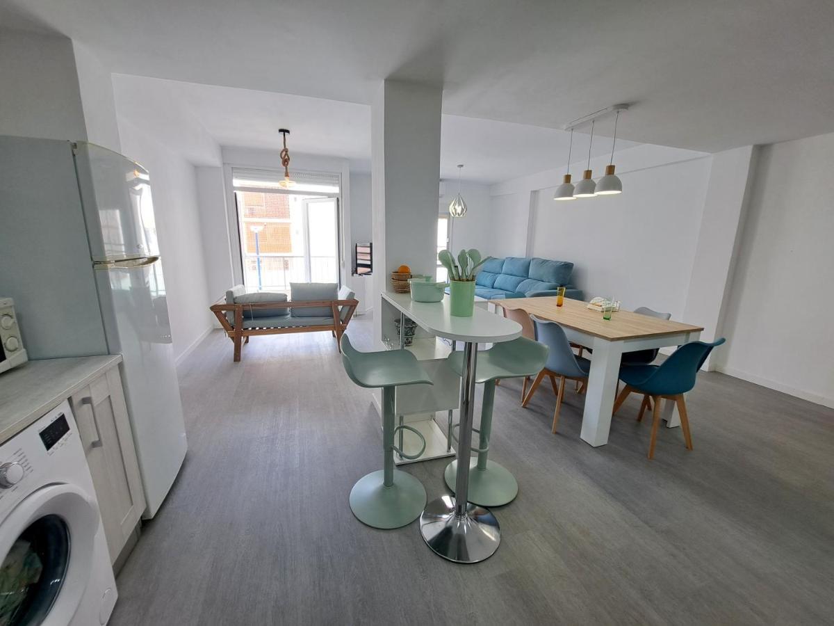 Amplio Piso Con Terraza A 50 M De Playa Miramar 아파트 외부 사진